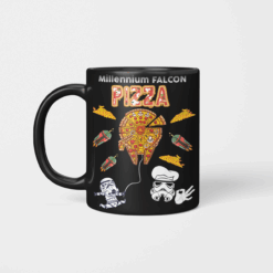 MILLENNIUM FALCON PIZZA - BOBA MILK TEA