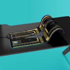 Sovereign Class - USS Enterprise-E LCARS Schematic LED Desk Mat