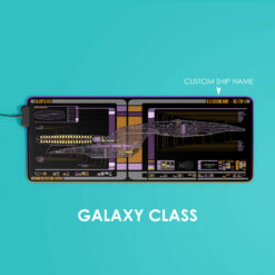 Personalized LCARS LED Desk Mat