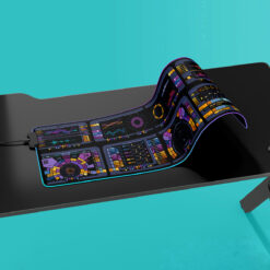 Dauntless Class - U.S.S. Dauntless NCC-80816 LCARS LED Desk Mat