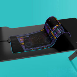 Navigation Control Console Display LED Desk Mat