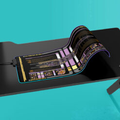 Prometheus Class - U.S.S. Prometheus NCC-59650 LCARS LED Desk Mat