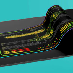 Constitution class - USS. Enterprise NCC-1701 LED Desk Mat