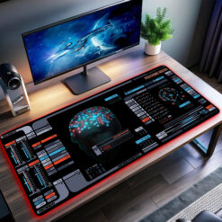 ST Positronic Matrix LCARS LED Desk Mat