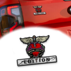 Bon Jovi Edition Laser Engraved Car Name Emblem Version 3