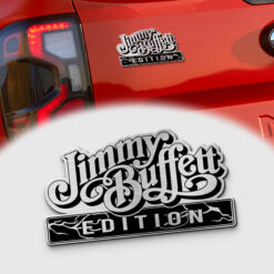 Jimmy Buffett Edition Laser Engraved Car Emblem