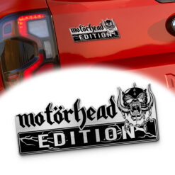 Motörhead Edition Laser Engraved Car Name Emblem