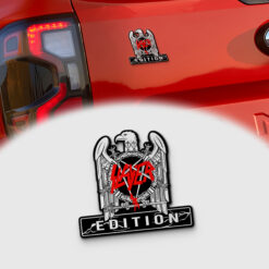Slayer Edition Laser Engraved Car Emblem Version 3