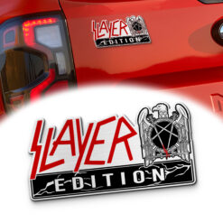 Slayer Edition Laser Engraved Car Emblem Version 2
