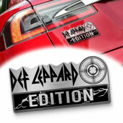 Def Leppard Edition Laser Engraved Car Name Emblem