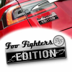 Foo Fighters Edition Laser Engraved Car Name Emblem