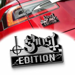 Ghost Band Edition Laser Engraved Car Name Emblem