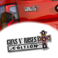 Guns N' Roses Edition Laser Engraved Car Name Emblem Version 3