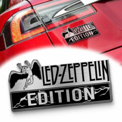 Led Zeppelin Edition Laser Engraved Car Name Emblem