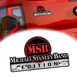 Michael Stanley Band Edition Laser Engraved Car Name Emblem Version 1