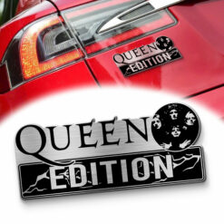 Queen Band Edition Laser Engraved Car Name Emblem