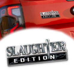 Slaughter Edition Car Emblem
