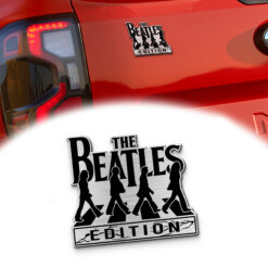 The Beatles Edition Laser Engraved Car Name Emblem Version 2