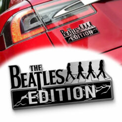 The Beatles Edition Laser Engraved Car Name Emblem