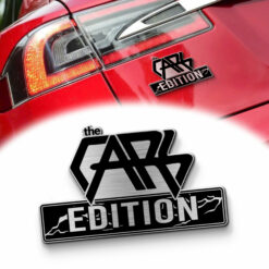 The Cars Edition Laser Engraved Car Name Emblem