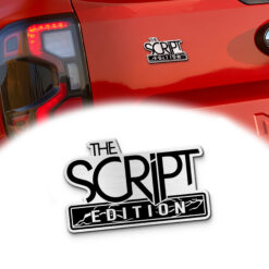 The Script Edition Car Emblem