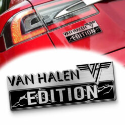 Van Halen Edition Laser Engraved Car Name Emblem